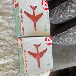 New 2 airline seat covers